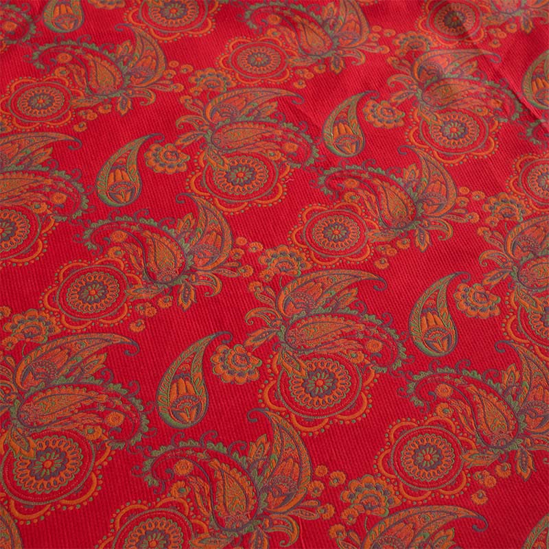 Spannbettlaken aus Baumwolljacquard mit Paisley-Blumenmuster - image 7