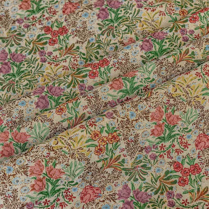 Malerischer Vintage-Vorhang mit Quasten und Blumenmuster - image 10