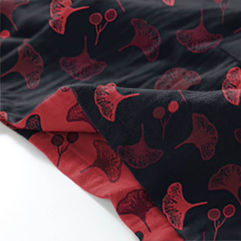 Ginkgo Bio-Baumwoll-Kimono-Loungewear-Set - image 5