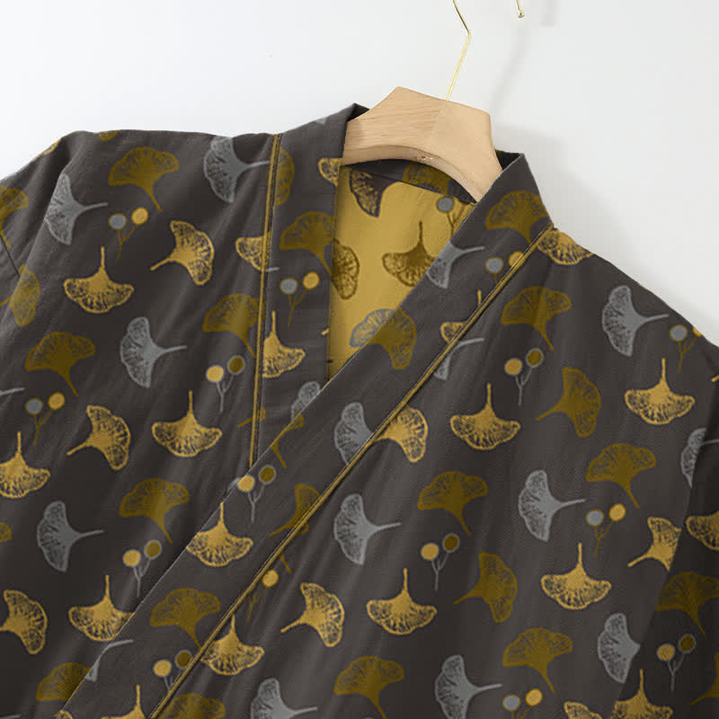 Ginkgo Bio-Baumwoll-Kimono-Loungewear-Set - image 10