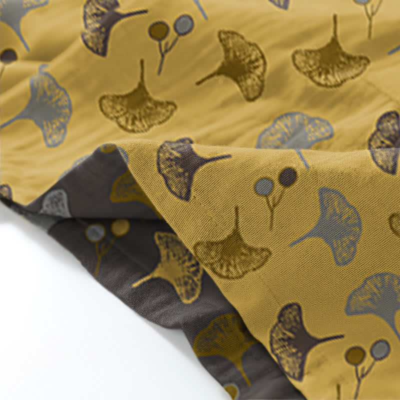 Ginkgo Bio-Baumwoll-Kimono-Loungewear-Set - image 14