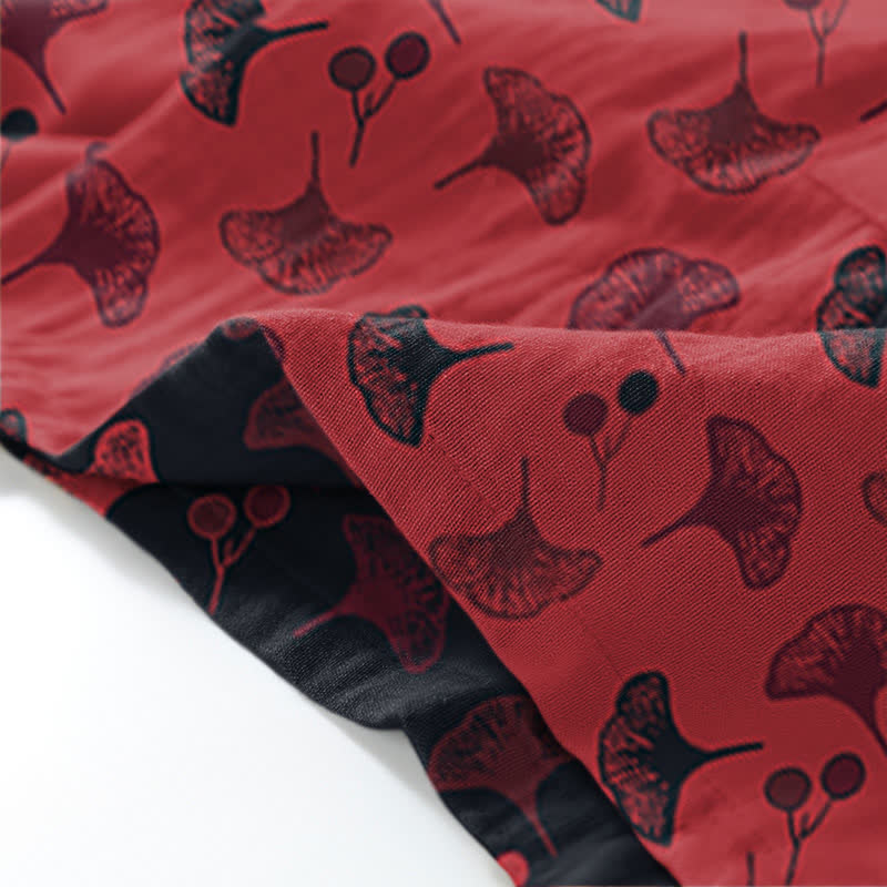 Ginkgo Bio-Baumwoll-Kimono-Loungewear-Set - image 8