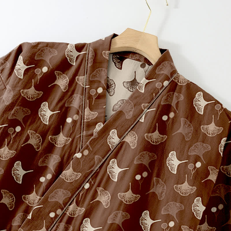 Ginkgo Bio-Baumwoll-Kimono-Loungewear-Set - image 22