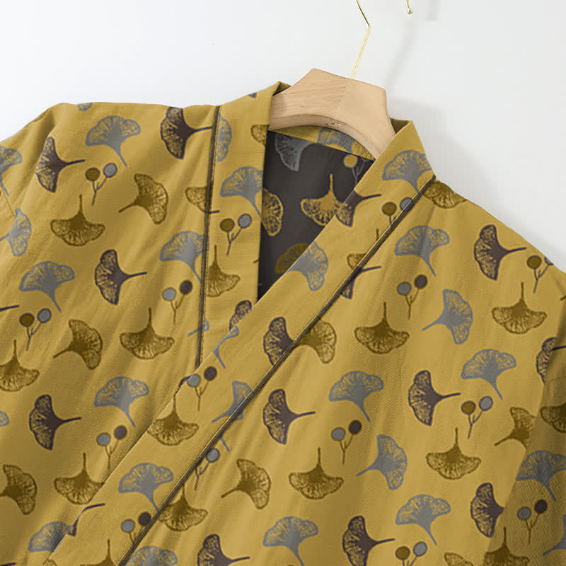 Ginkgo Bio-Baumwoll-Kimono-Loungewear-Set - image 13