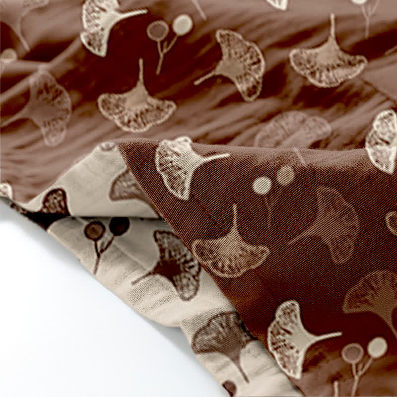 Ginkgo Bio-Baumwoll-Kimono-Loungewear-Set - image 23