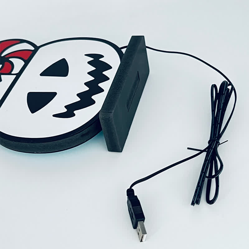 3D-Kürbis-Unendlichkeitslichter-Halloween-Dekoration - image 9
