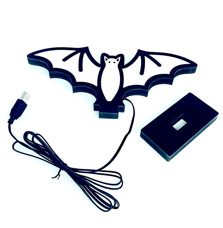 Halloween 3D Fledermaus Infinity Lichter - image 7