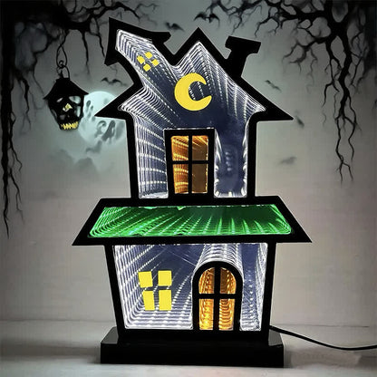 3D-Haus Infinity Lights Halloween-Dekoration - image 2
