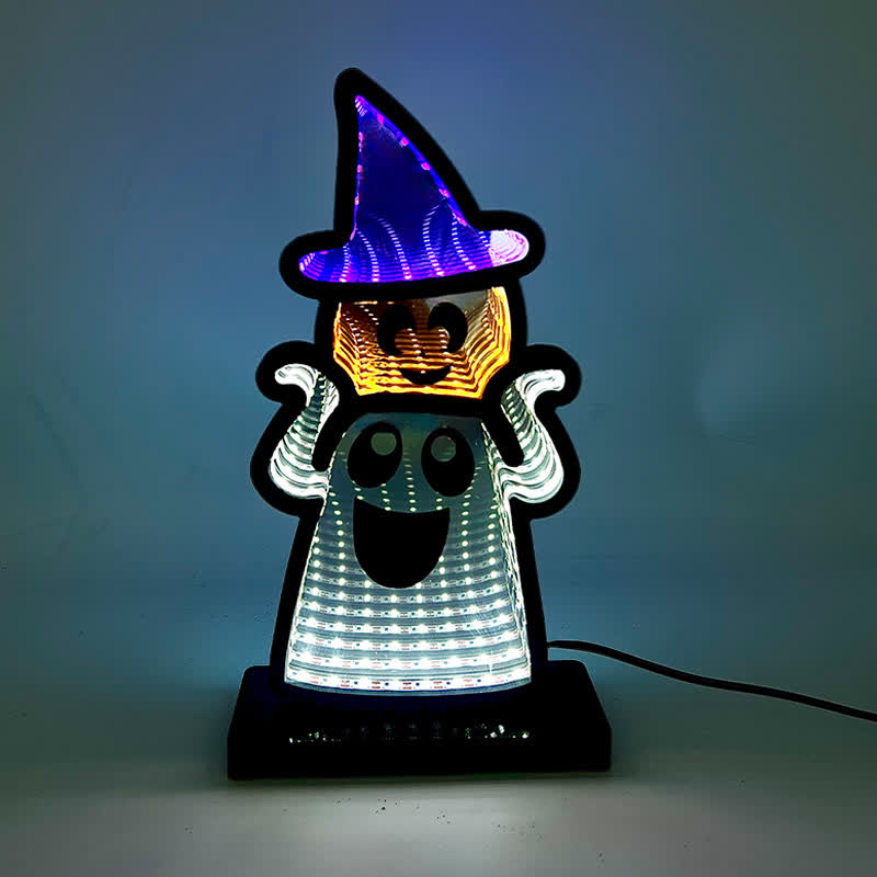 Halloween Lustige Geister Unendlichkeitslichter - 3 STÜCKE - 5cm x 13cm x 21cm - image 8