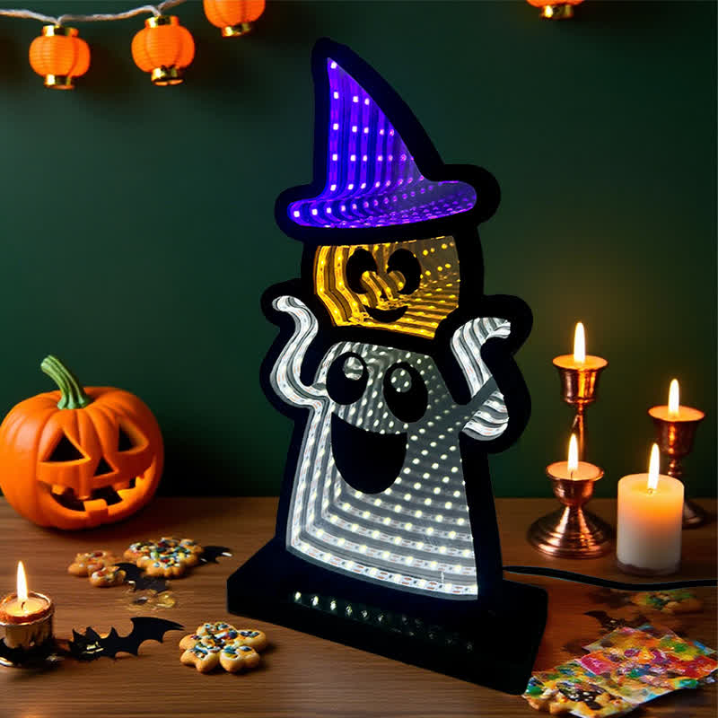 Halloween Lustige Geister Unendlichkeitslichter - image 4