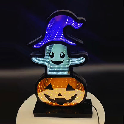 Halloween Party Infinity Lichter Heimdekoration - 3 STÜCKE - 5cm x 13cm x 21cm - image 4