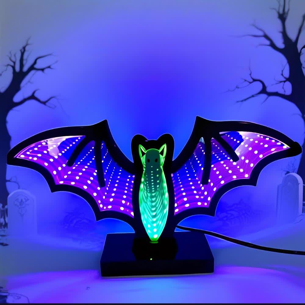 Halloween 3D Fledermaus Infinity Lichter - image 2