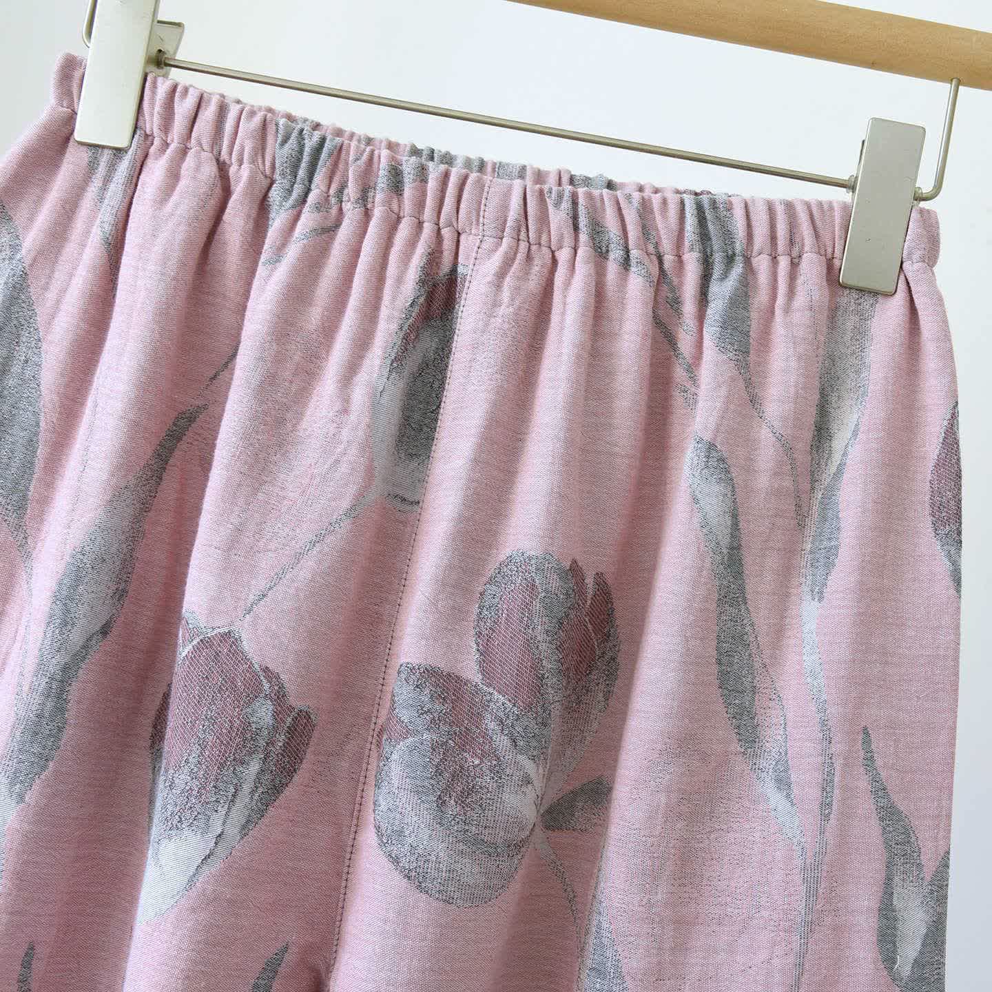 Tulip Loungewear-Set aus Baumwollgaze-Jacquard - image 11