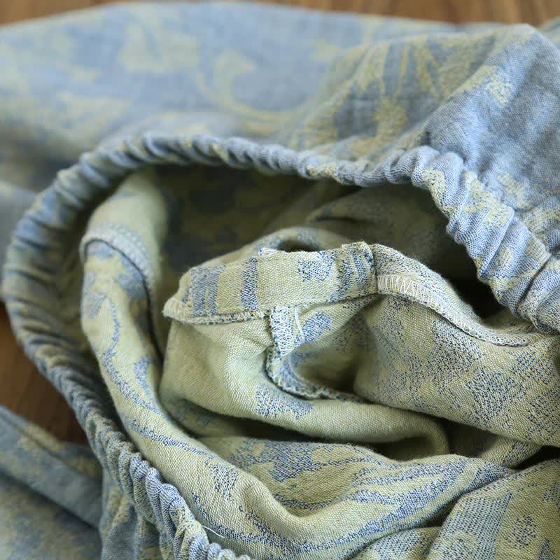 Elegantes Loungewear-Set aus Bio-Baumwolle mit Blumenmuster - image 14