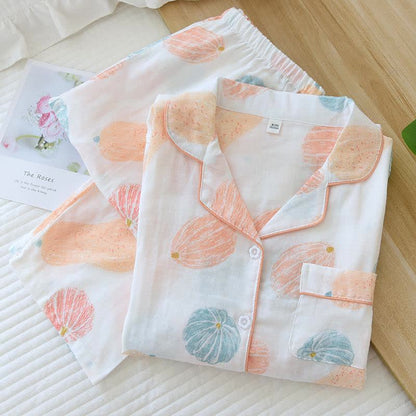 Pumpkin Loungewear-Set aus Bio-Baumwollgaze - image 3