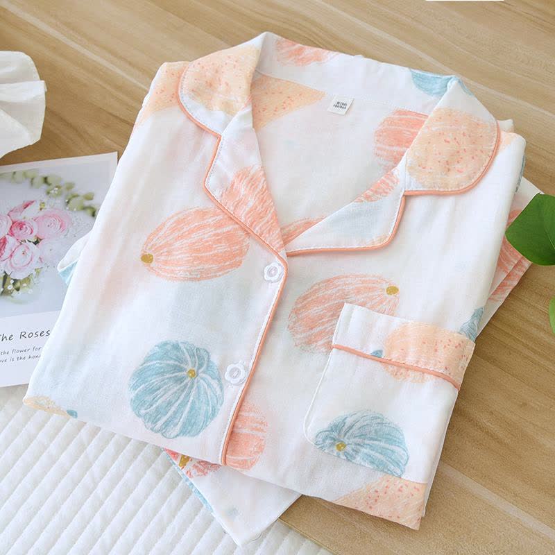 Pumpkin Loungewear-Set aus Bio-Baumwollgaze - image 4