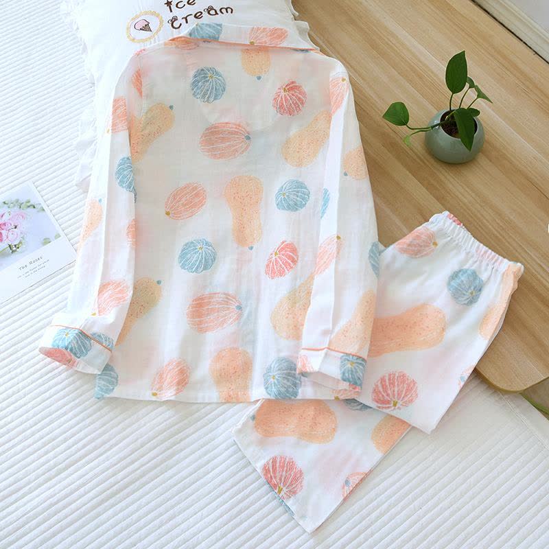 Pumpkin Loungewear-Set aus Bio-Baumwollgaze - image 2
