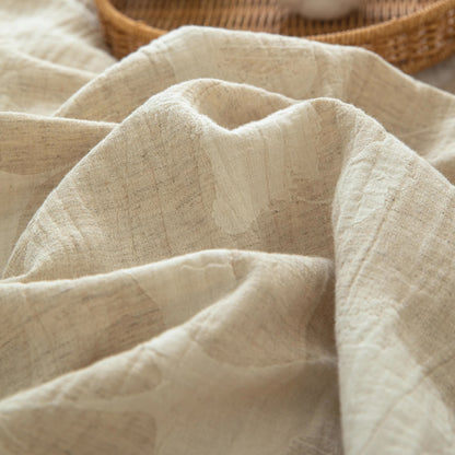 Ginkgo-Jacquard-Bettwäscheset aus Baumwollleinen - image 6
