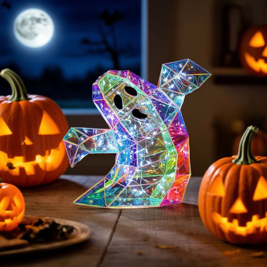 3D-Geister-Unendlichkeitslichter, Halloween-Dekoration - image 1
