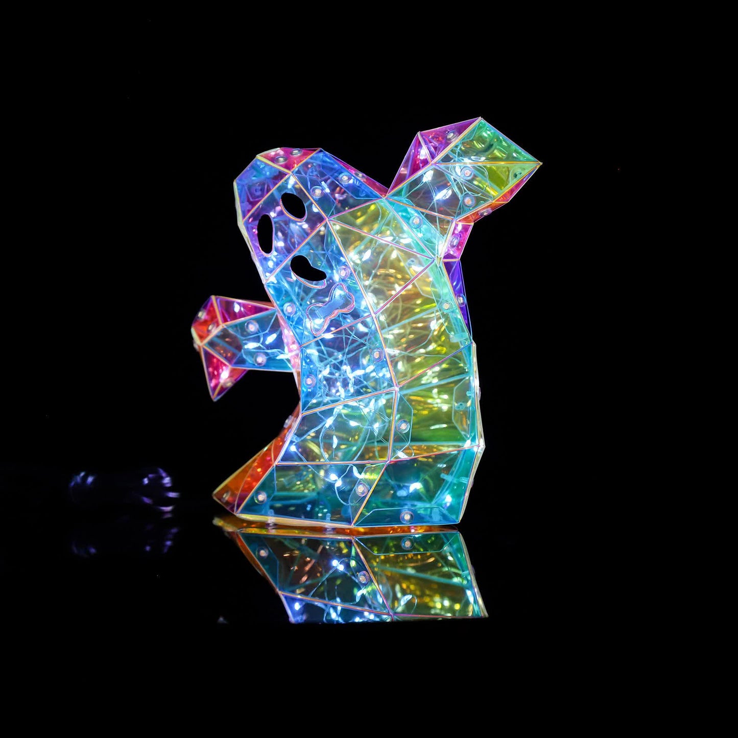 3D-Geister-Unendlichkeitslichter, Halloween-Dekoration - image 4