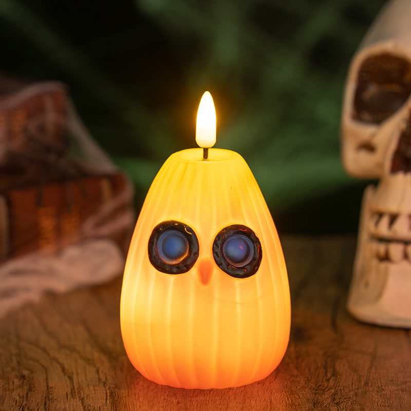 Halloween Eulen-Nachtlicht-Dekoration - A - 2 STÜCKE - 7.2 cm x 7.2 cm x 9.7 cm - image 6