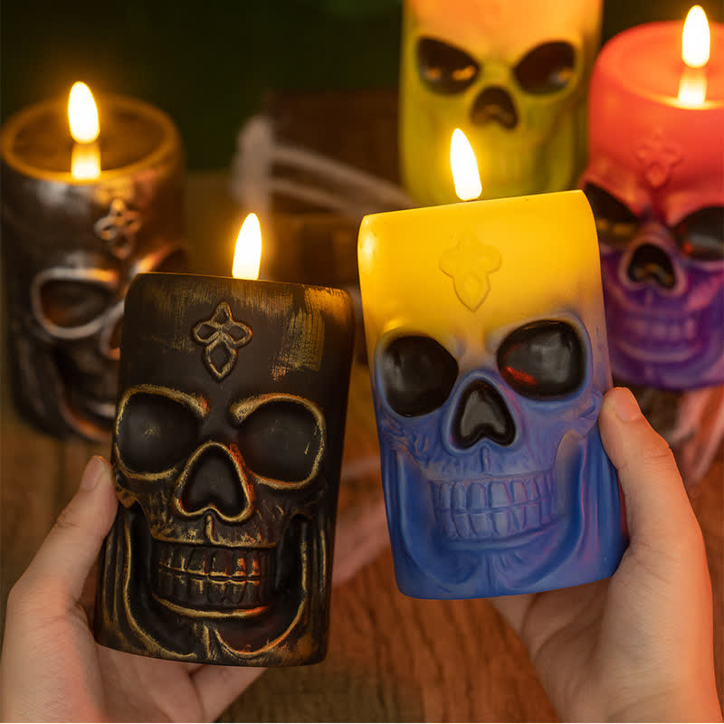 Halloween Totenkopf Nachtlicht Dekoration - image 3