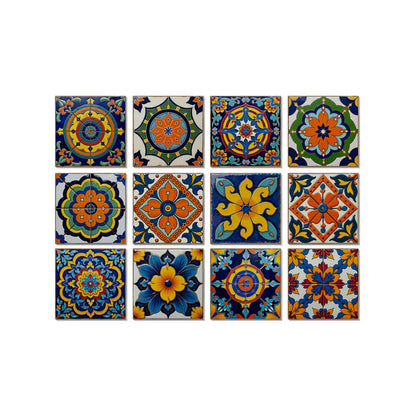 Bunte Talavera-Fliesen-Wandaufkleber aus PET-Schaum - image 7