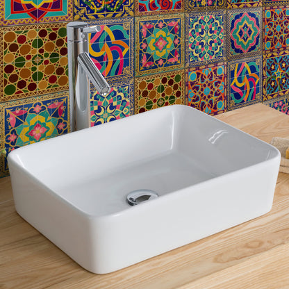Abziehen und Aufkleben – Boho-Wandaufkleber mit wasserfesten Fliesen - image 5
