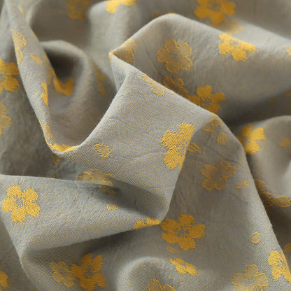 Pyjama aus Baumwollgaze mit orientalischen Blumen und Jacquardmuster - image 2