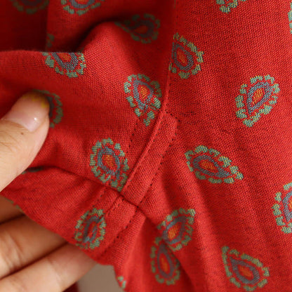 Paisley-inspirierter Jacquard-Pyjama aus Baumwollgaze - image 10