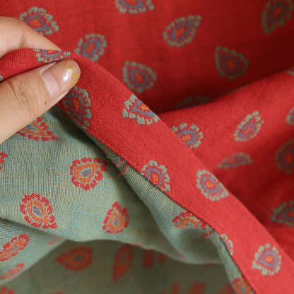Paisley-inspirierter Jacquard-Pyjama aus Baumwollgaze - image 9