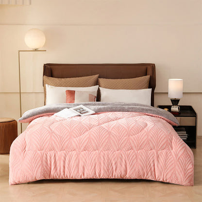 Luxuriöse Überwurfdecke aus geprägtem Fleece - image 12
