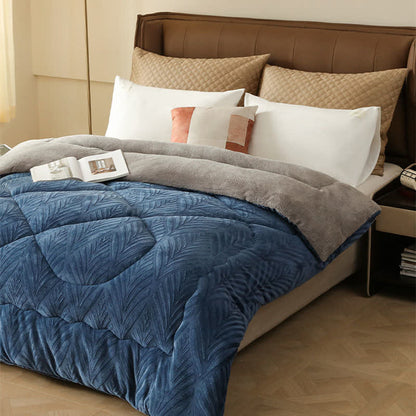 Luxuriöse Überwurfdecke aus geprägtem Fleece - image 3