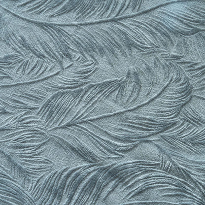 Warme Überwurfdecke mit Blattstruktur - image 3