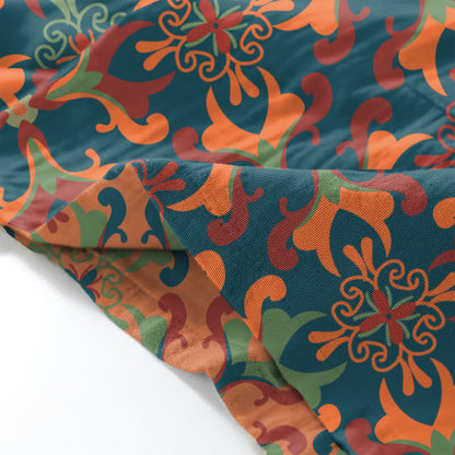 Loungewear-Set aus Baumwoll-Kimono mit geometrischem Muster - image 4