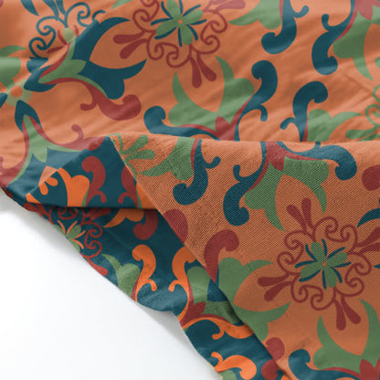 Loungewear-Set aus Baumwoll-Kimono mit geometrischem Muster - image 7
