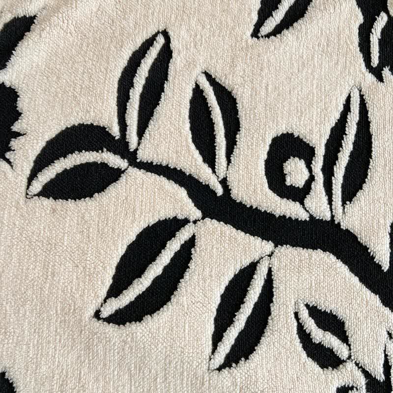 Jacquard-Überwurfdecke mit Baum- und Schmetterlingsmotiv - image 15