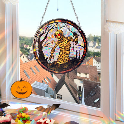 Gruselige Halloween-Fensterdekoration zum Aufhängen - image 2