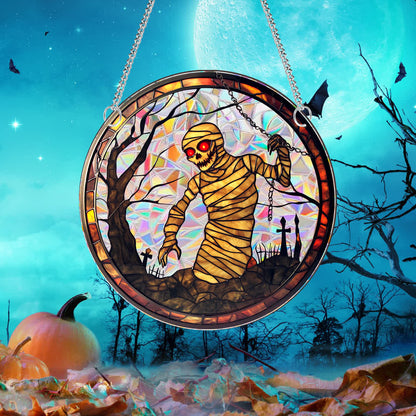Gruselige Halloween-Fensterdekoration zum Aufhängen - image 3