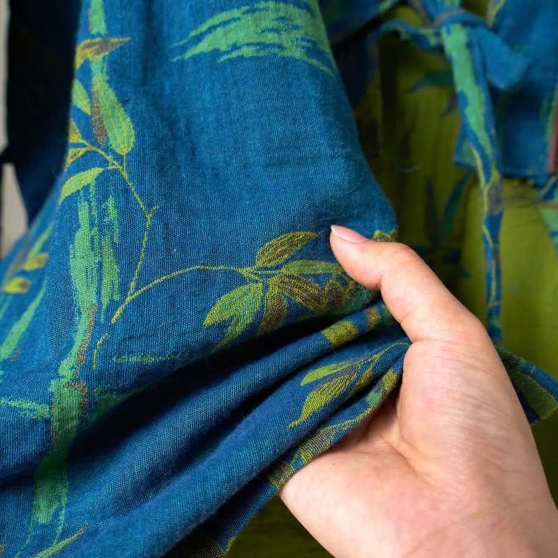 Loungewear-Set aus Kimono aus Bambus-Baumwollgaze - image 20