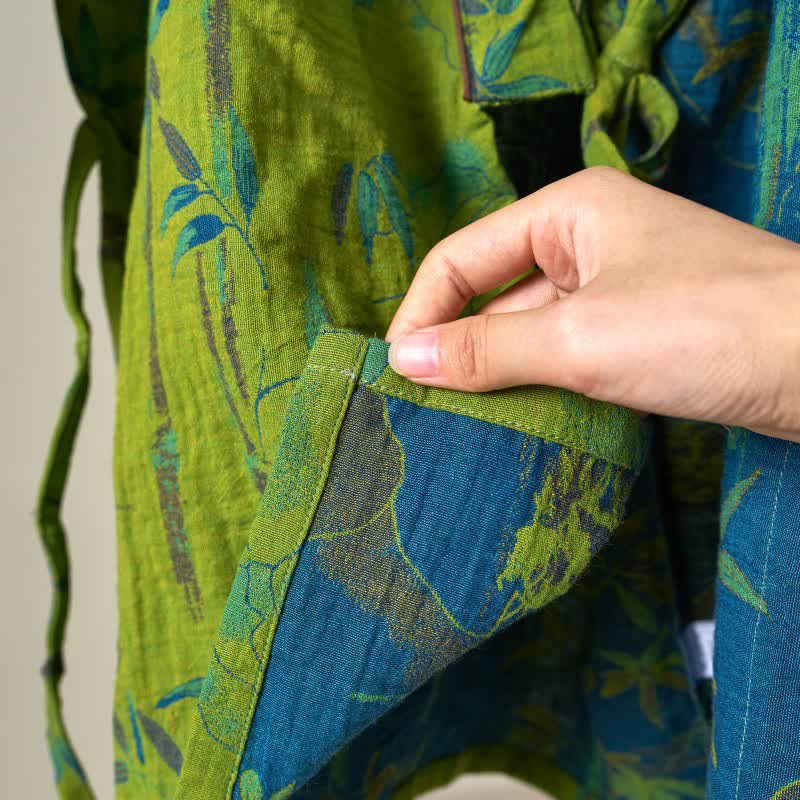 Loungewear-Set aus Kimono aus Bambus-Baumwollgaze - image 10