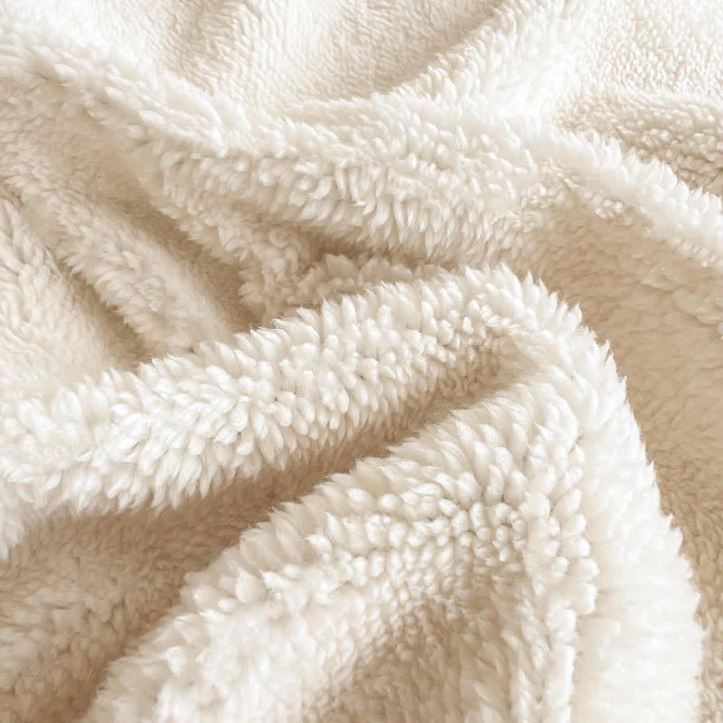 Warme Jacquard-Überwurfdecke mit Schmetterlingsmotiv - image 16
