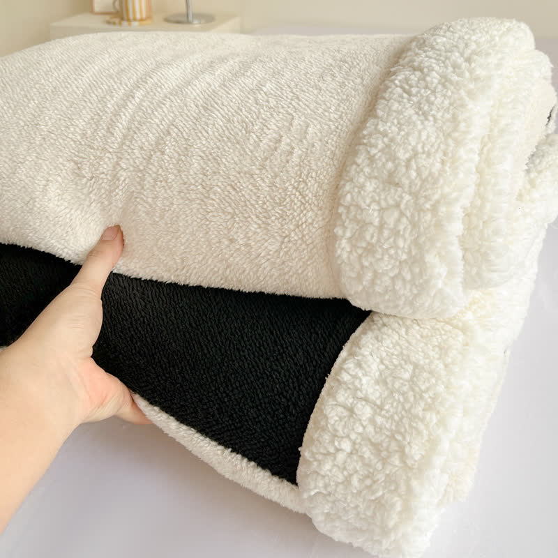 Warme Jacquard-Überwurfdecke mit Schmetterlingsmotiv - image 11