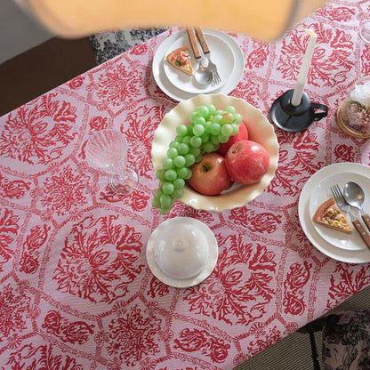 Jacquard-Tischdecke im Ethno-Stil mit Retro-Muster - image 4