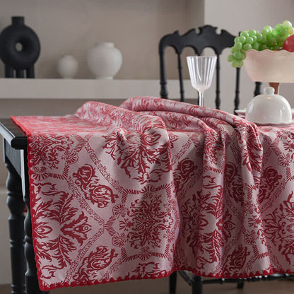 Jacquard-Tischdecke im Ethno-Stil mit Retro-Muster - image 7