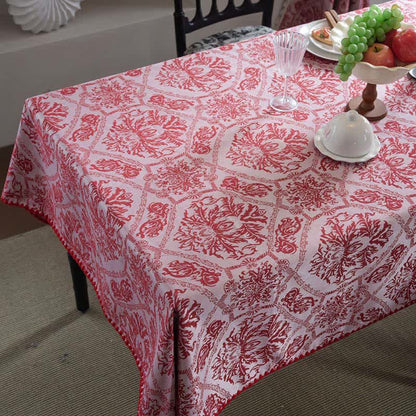 Jacquard-Tischdecke im Ethno-Stil mit Retro-Muster - image 5