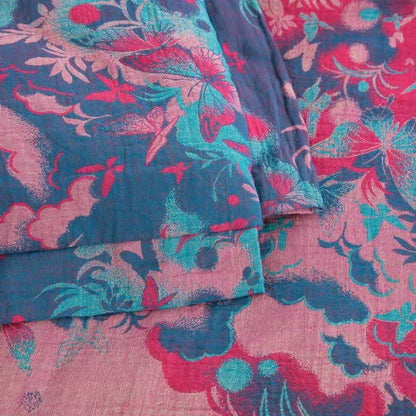 Künstlerische Schmetterlings-Steppdecke aus Baumwollgaze-Jacquard - image 4