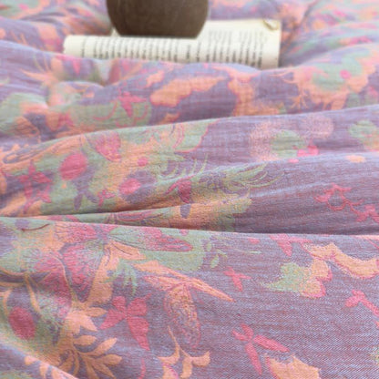 Künstlerische Schmetterlings-Steppdecke aus Baumwollgaze-Jacquard - image 9