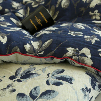 Flourish Flower Baumwollgaze-Jacquard-Steppdecke - image 18
