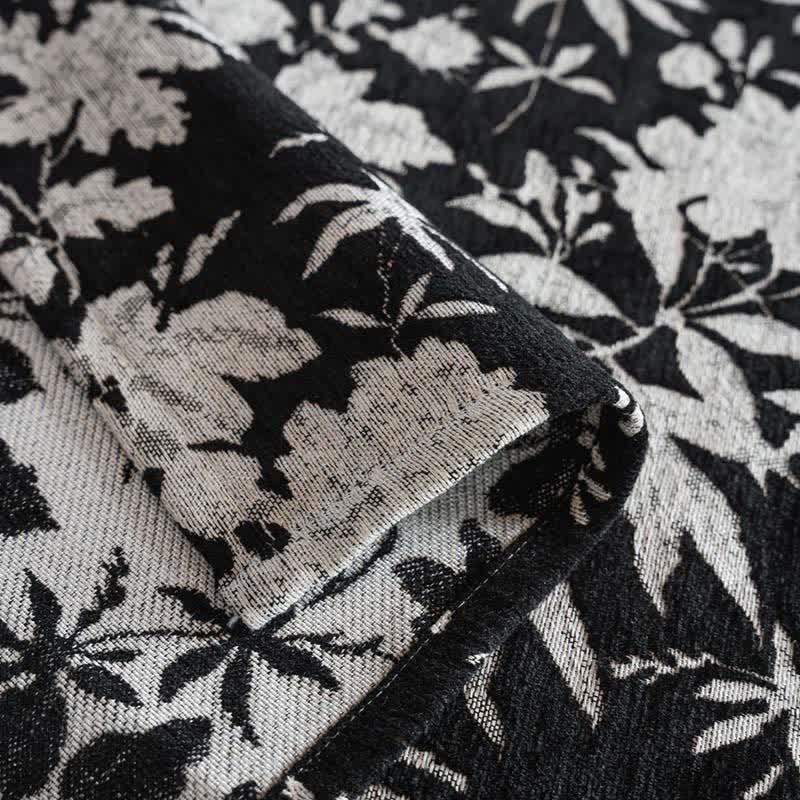 Jacquard-Tischdecke im pastoralen Stil mit Blumenmuster - image 8